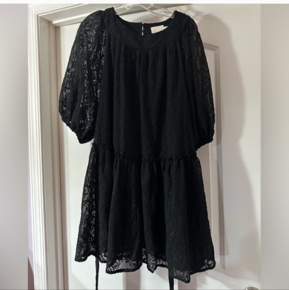 Anthropologie Dresses & Skirts - Eri + Ali Peasant Style Embroidered Astrid Dress